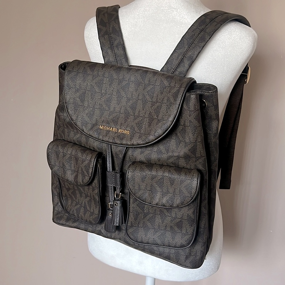 Michael Kors backpack. Brown. Clean/Used-like NEW